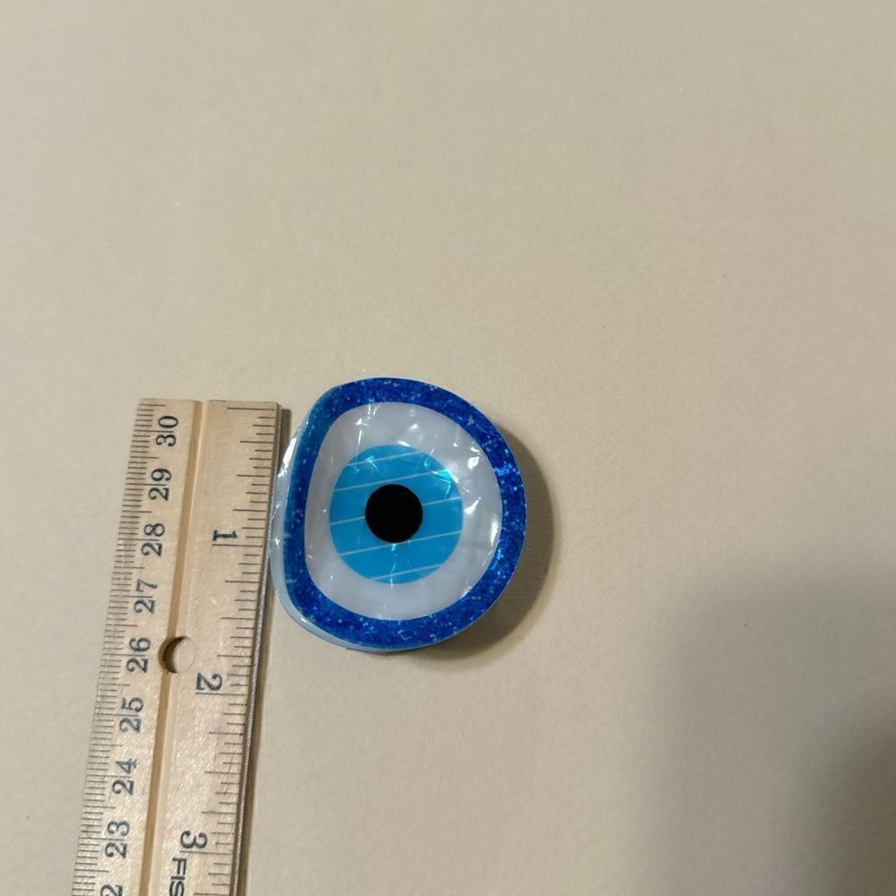 Evil eye hair clips N650 - Picture 4 of 4